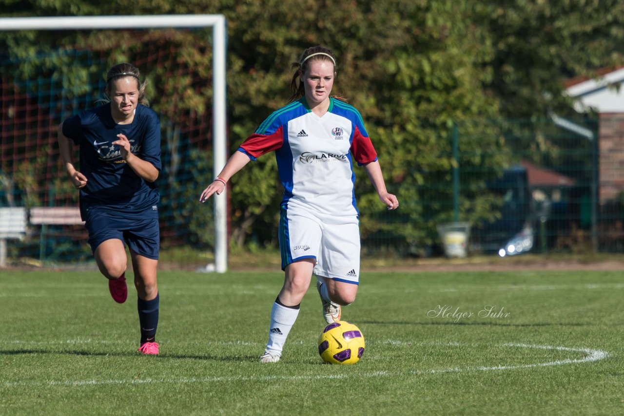 Bild 372 - B-Juniorinnen Krummesser SV - SV Henstedt Ulzburg : Ergebnis: 0:3